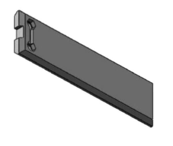 Sliding plate for RAM – 430x126x25mm